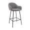 Kick Bar stool Mats - Grey