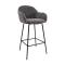 Kick Bar stool Mats - Dark Grey