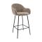 Kick Bar stool Mats - Taupe