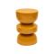 Kick side table Esra - Ochre yellow