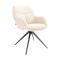 Kick swivel chair Abel - Champagne