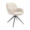 Kick swivel chair Abel - Champagne