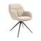 Kick swivel chair Abel - Taupe