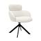 Kick swivel chair Kian - Crème