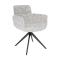 Kick swivel chair Liva - Grey