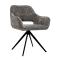 Kick swivel chair Nori - Dark Grey