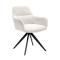 Kick swivel chair Tom Texture - Champagne