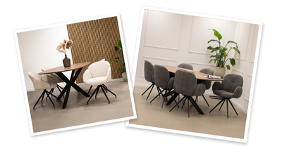 Bouclé chairs