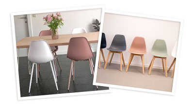 Plastic chairs