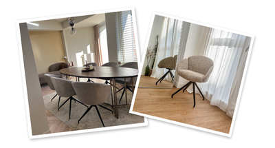 Ronde eetkamerstoelen