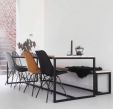 KICK Velvet Bucket Chair - Black - Black