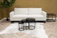 Kick coffee table set Marble - set of 3 - Black