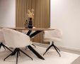 Kick swivel chair Merle - Terra