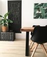 Kick dining chair Yuna - Black