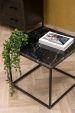 Kick Marble Side Table - Black