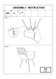 KICK KARL Velvet Dining Chair - Gold