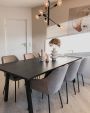 Kick dining chair Guus - Taupe