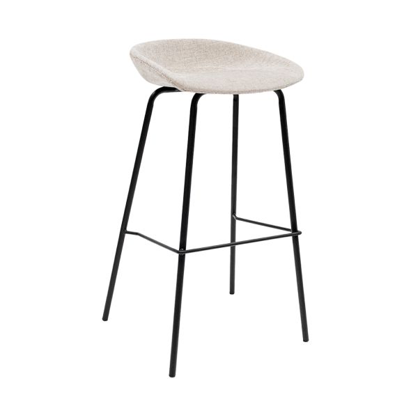 Kick Bar Stool Riga - 80cm - Champagne