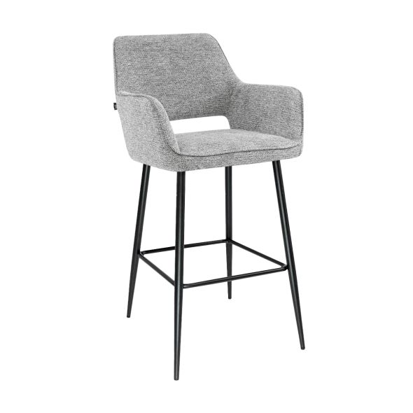 Kick Bar Stool Youri - Grey