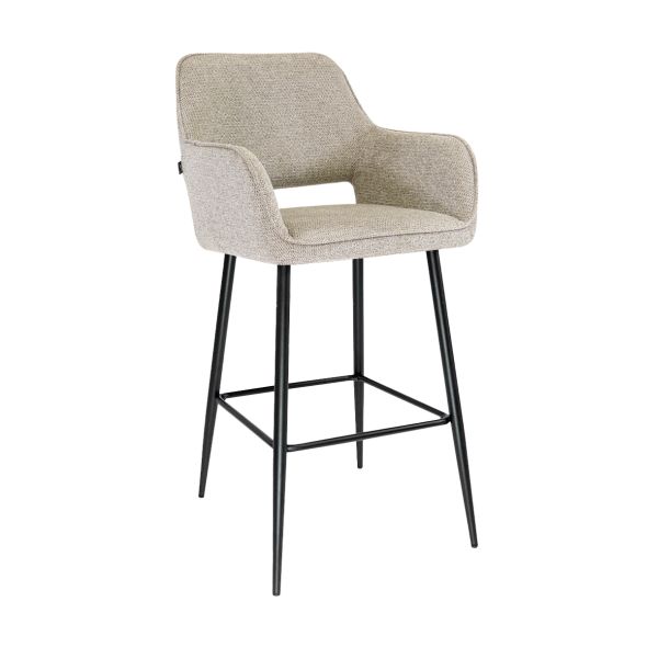 Kick Bar Stool Youri - Taupe