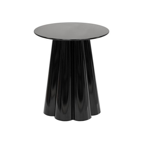 Kick side table Ida - M - Black