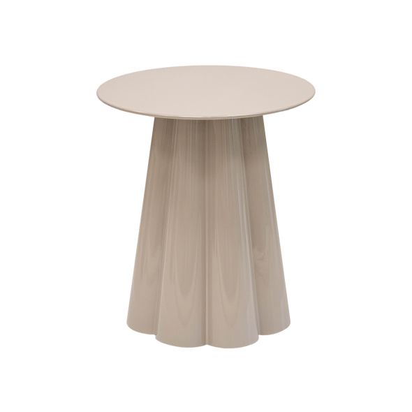 Kick side table Ida - M - Beige