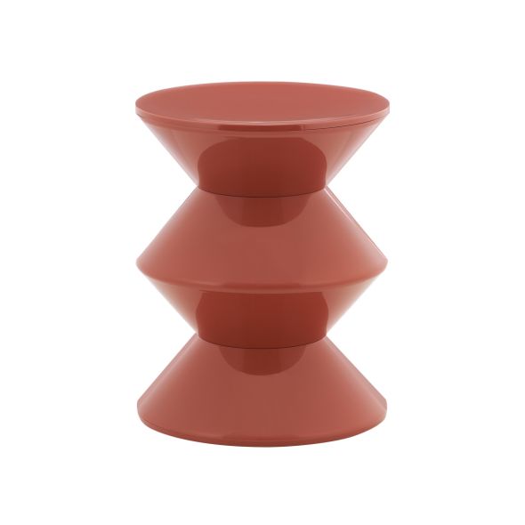 Kick Side table Lotus - Red