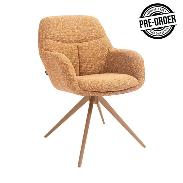 Kick swivel chair Abel - Terra