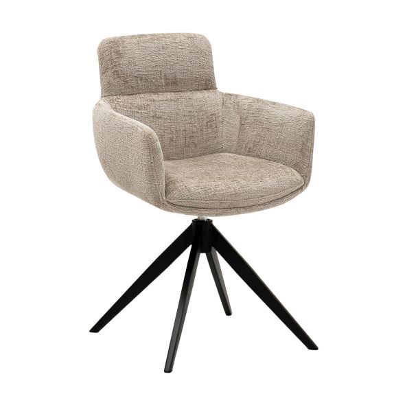 Kick swivel chair Niek - Beige
