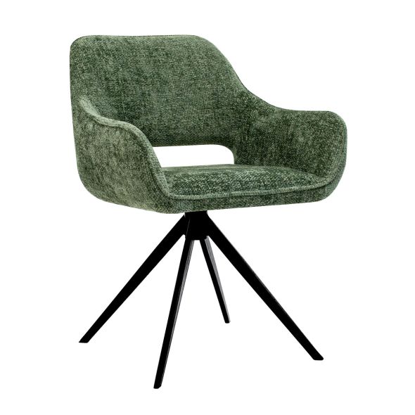 Kick swivel chair Nori - Green