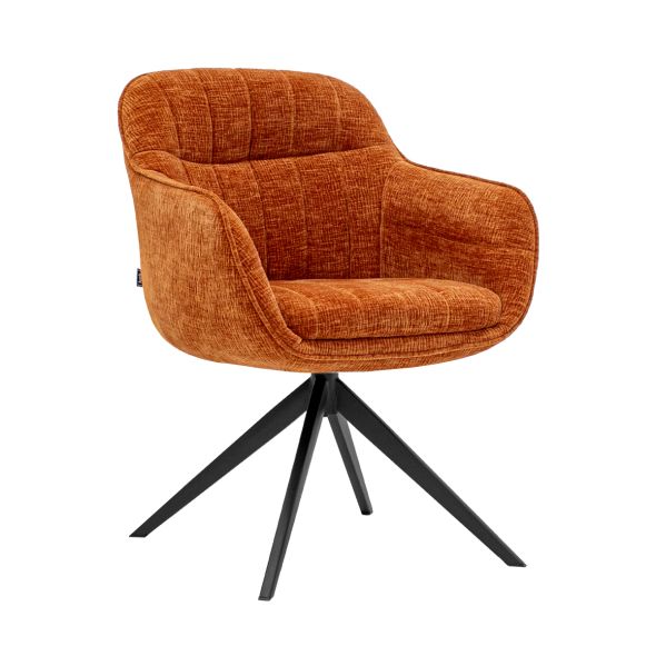 Kick swivel chair Stan - Orange