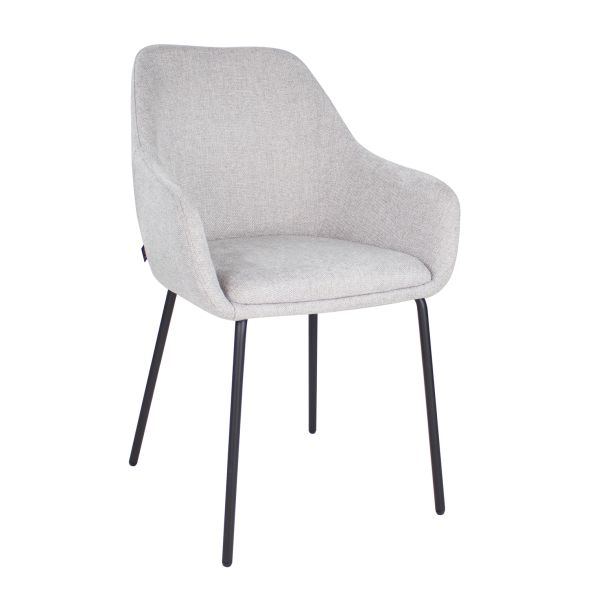 Kick dining chair Guus - Grey