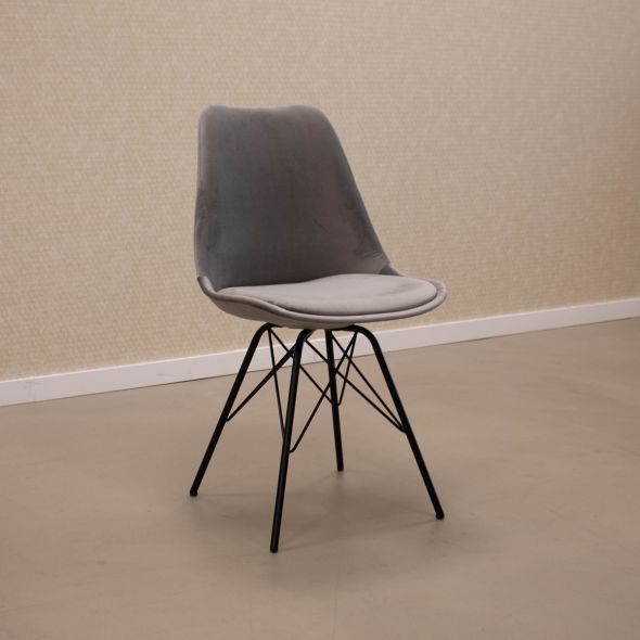 SAMPLE Kick kuipstoel Velvet - Grijs