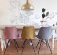 KICK Velvet Bucket Chair - Grey - Grey