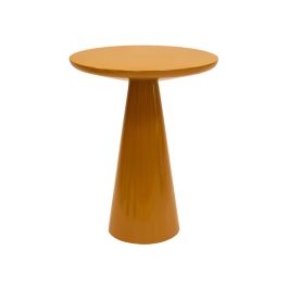 Kick side table Lea - Ochre yellow
