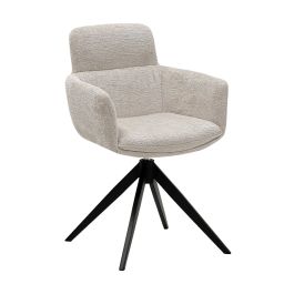 Kick swivel chair Niek - Champagne