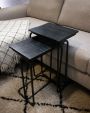 Kick Side table Noah Set of 2 - Black