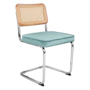 Kick tubular frame chair Kai - Mint Green