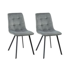 Set of KICK MONZ Dining Chair - Grey
