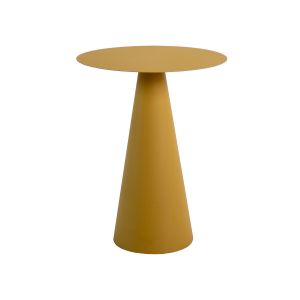 Kick side table Vic - Ochre yellow