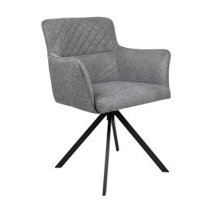 Kick dining chair Aya - Dark Grey