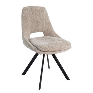 Kick dining chair Lena - Champagne