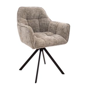 Kick dining chair Luc - Grey