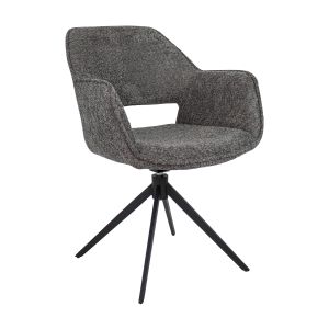 Kick dining chair Owen - Dark Grey