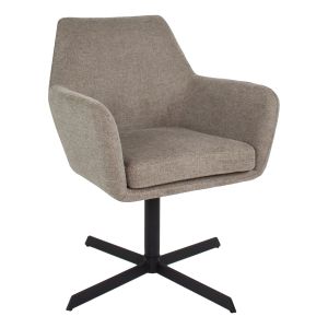 Kick dining chair Viktor Texture - Taupe