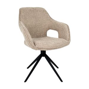 Kick swivel chair Zara - Beige