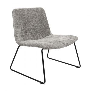 Kick armchair James - Grey