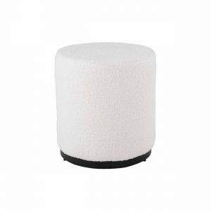 Kick Pouffe Teddy - White