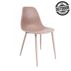 Kick garden chair Nero - Pink