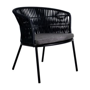 Kick lounge garden chair Kyra - Antraciet